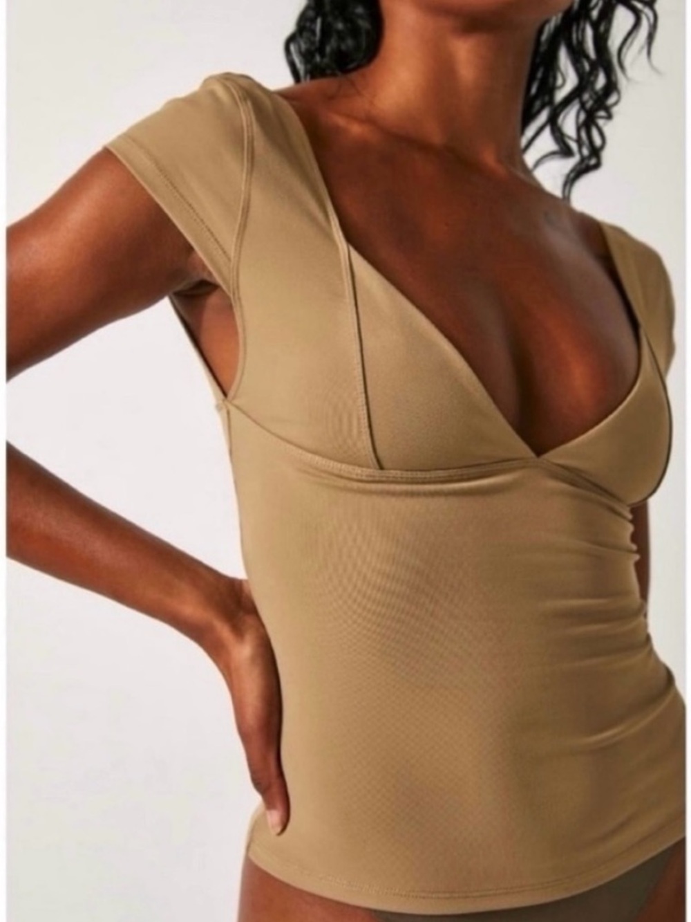 Free People Duo Corset Cami NWT L